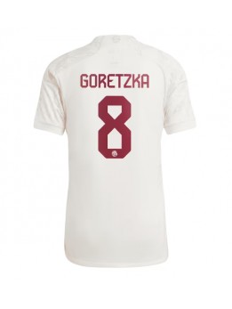 Moški Nogometna dresi replika Bayern Munich Leon Goretzka #8 Tretji 2023-24 Kratek rokav